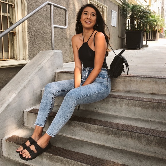 Curve Love High Rise Super Skinny Ankle Jeans in Medium Wash - Picture 12 of 12